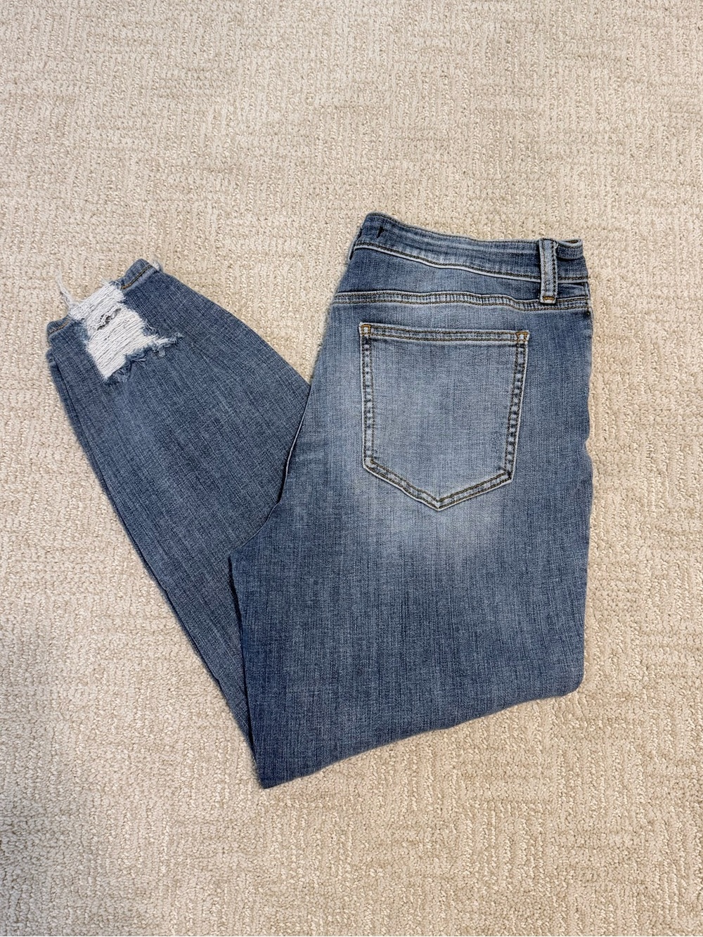 Willow & Roots High Rise Mom Fit Stretch Jean (34”) - Picture 6 of 7